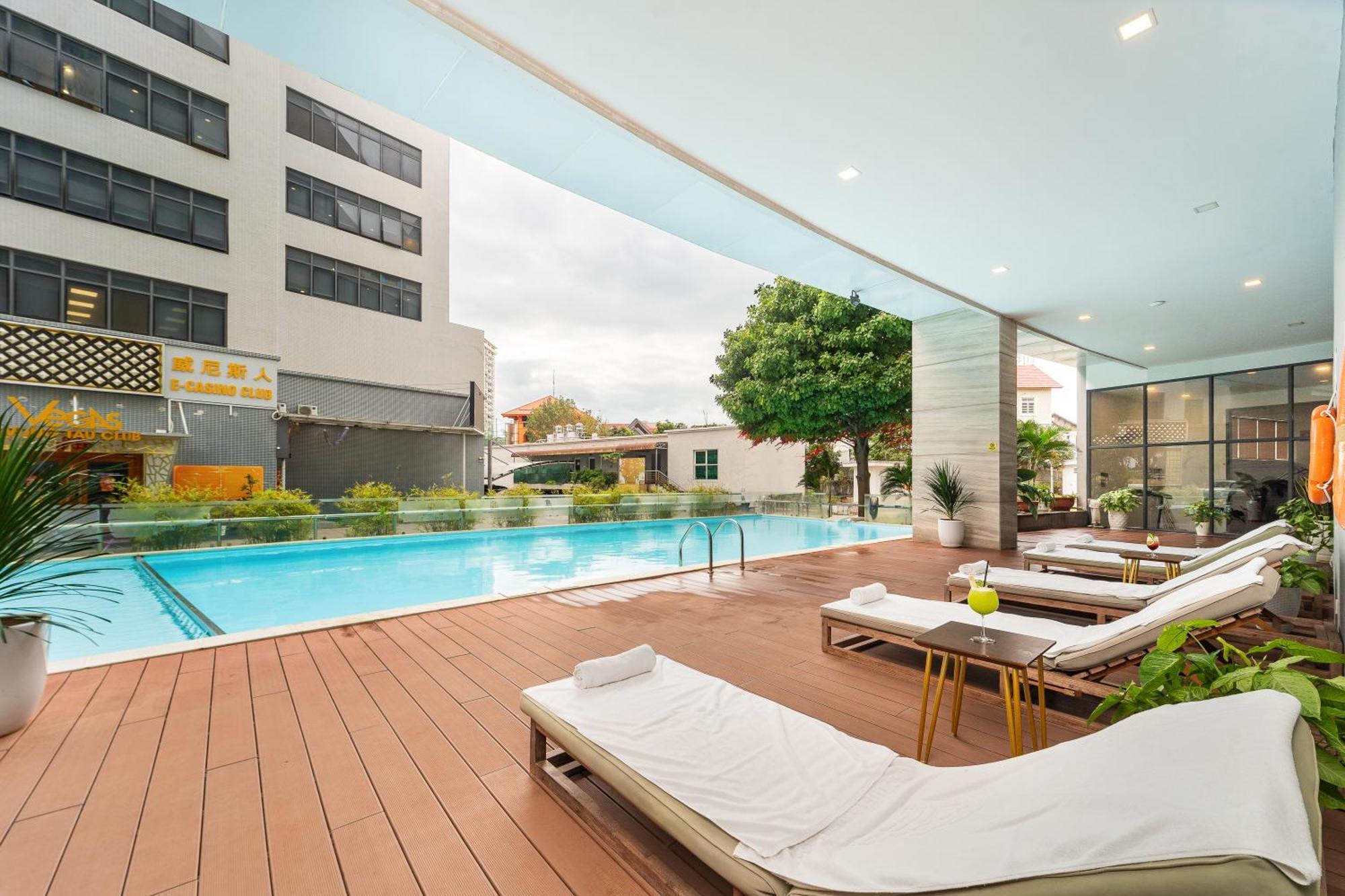 ดีไอซี สตาร์ แลนด์มาร์ค Aparthotel หวุงเต่า ภายนอก รูปภาพ